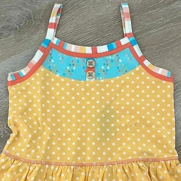 Matilda Jane‎ "So Sunny" Ruffle Tank Top Girls Size 10 NWT - Picture 4 of 9